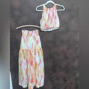 Elan two piece skirt outfit